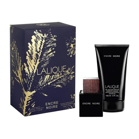 Lalique Encre Noire Pour Homme EDT poklon set